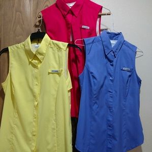 Columbia Women's Sleeveless Small (set of 3)